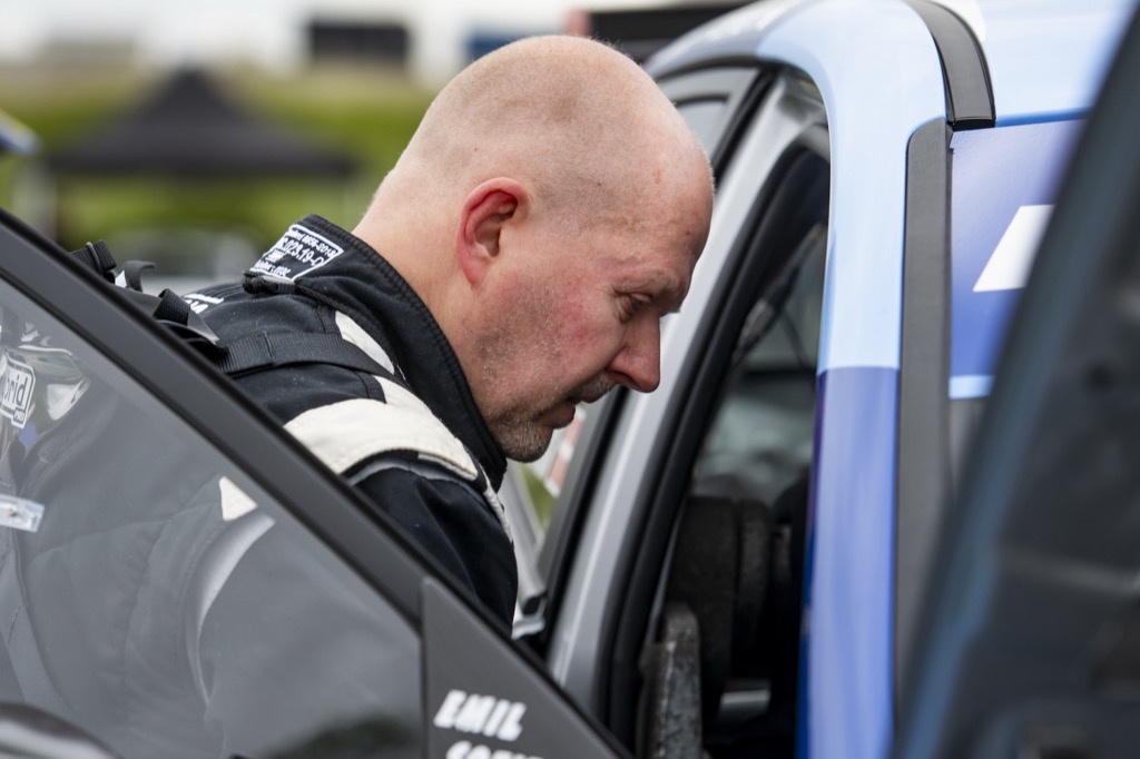 Bo Mølgaard sørgede atter for at guide Ib Kragh i rallybilen.
(Foto: Jokum Tord Larsen)